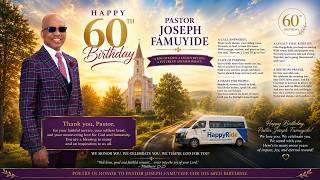 EWI (POETRY) for Pastor Famuyide at 60 #at60 #Service #Prayer #Jesus #COGACathedral #COGAITES@cogatn