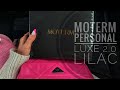 Распаковка moterm personal luxe 2.0 lilac