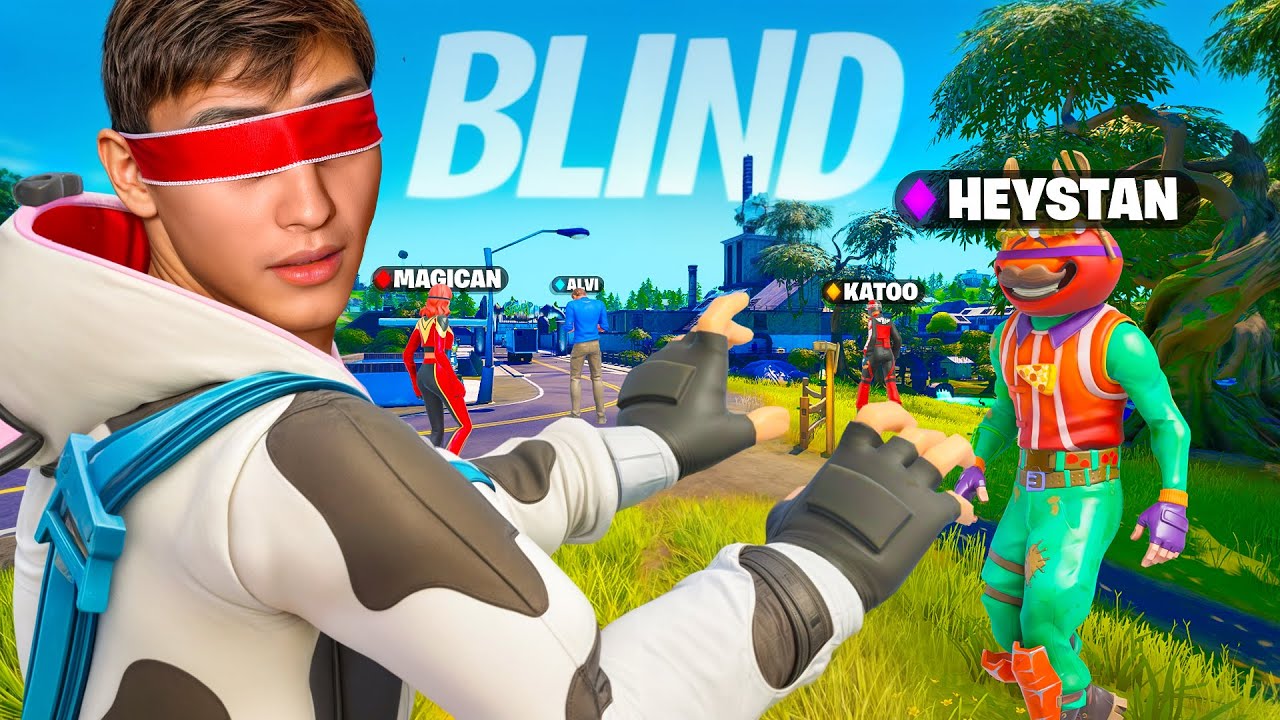 Fortnite, aber jeder CREATOR ist BLIND