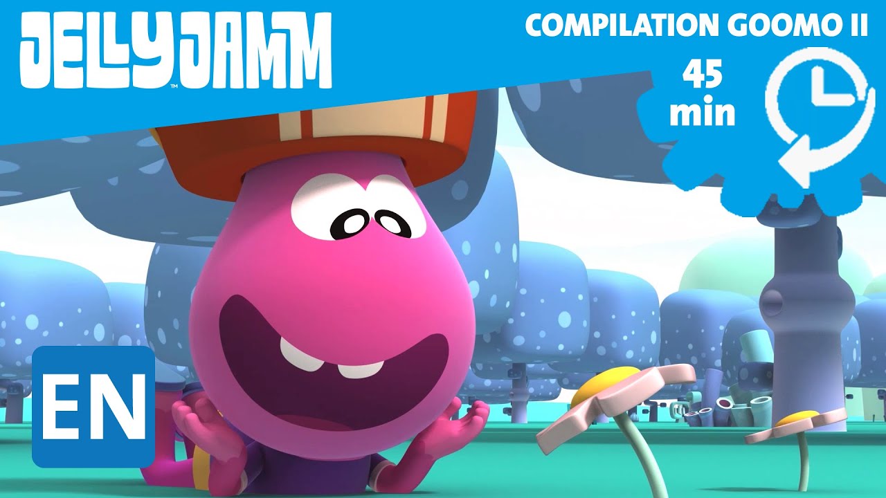 Jelly Jamm. Episode Compilation (45 min) Goomo II. Cartoons in English