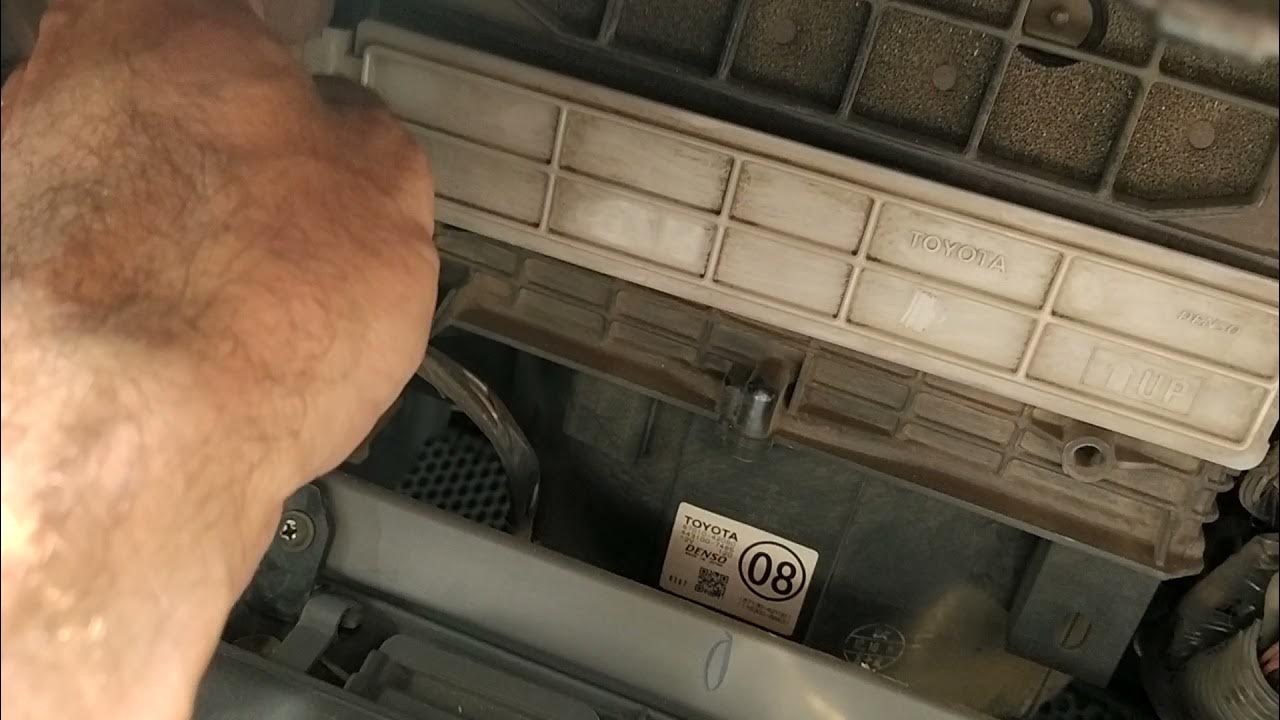 Как поменять салонный фильтр рав 4 ТО 2. Фильтр салона VIC Toyota RAV4 (IV), 2,5 л, 2016 года плановое ТО DRIVE