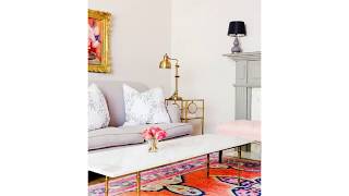 Living Room Bright Colored Rugs