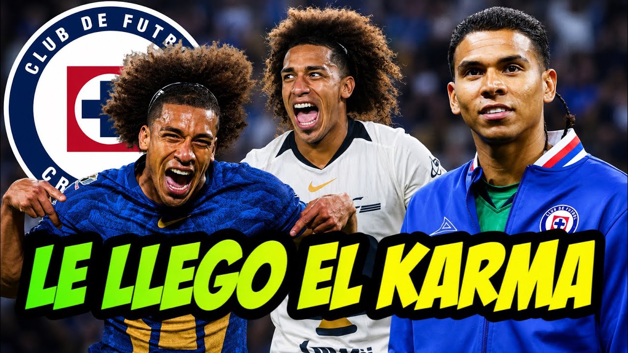 SE PASÓ DE LISTO CON CRUZ AZUL PERO LE TERMINÓ LLEGANDO EL KARMA