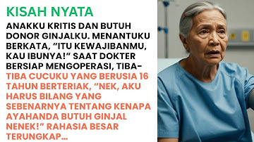 AKU HAMPIR DONOR GINJAL KE ANAKKU, SAMPAI CUCUKU MENGUNGKAPKAN RAHASIA KENAPA AYAHNYA BUTUH GINJALKU