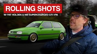 ROLLING SHOTS w/ Pat's Supercharged VW Mk3 GTI VR6 on BBS E26 Wheels