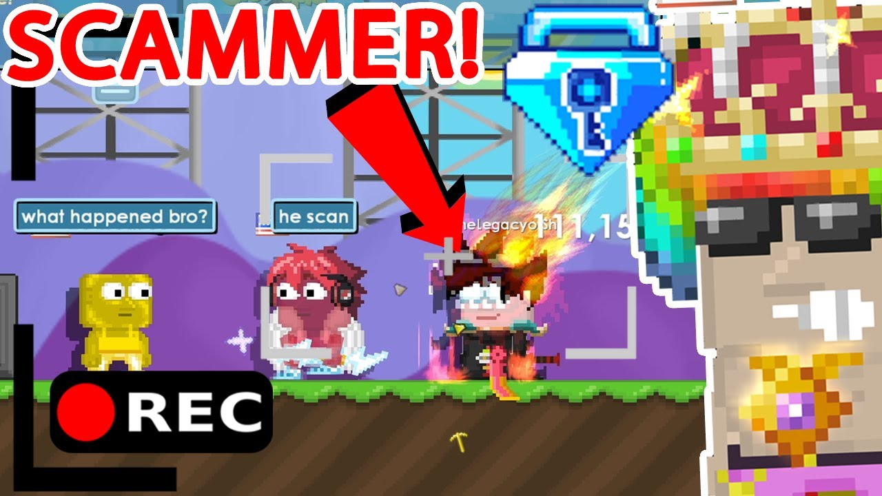 He Scammed BGL! I Accidentally Recorded Everything! | Growtopia