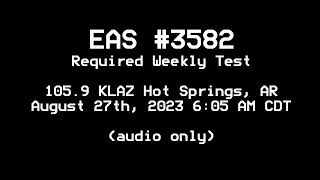 EAS Alerts from August 26th-28th, 2023 (EAS #3577-3592)