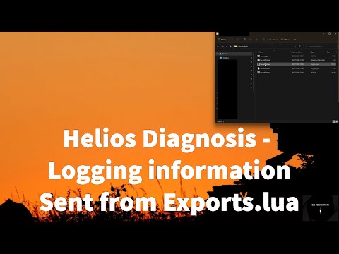 Helios DIagnosis with A UDP Listener