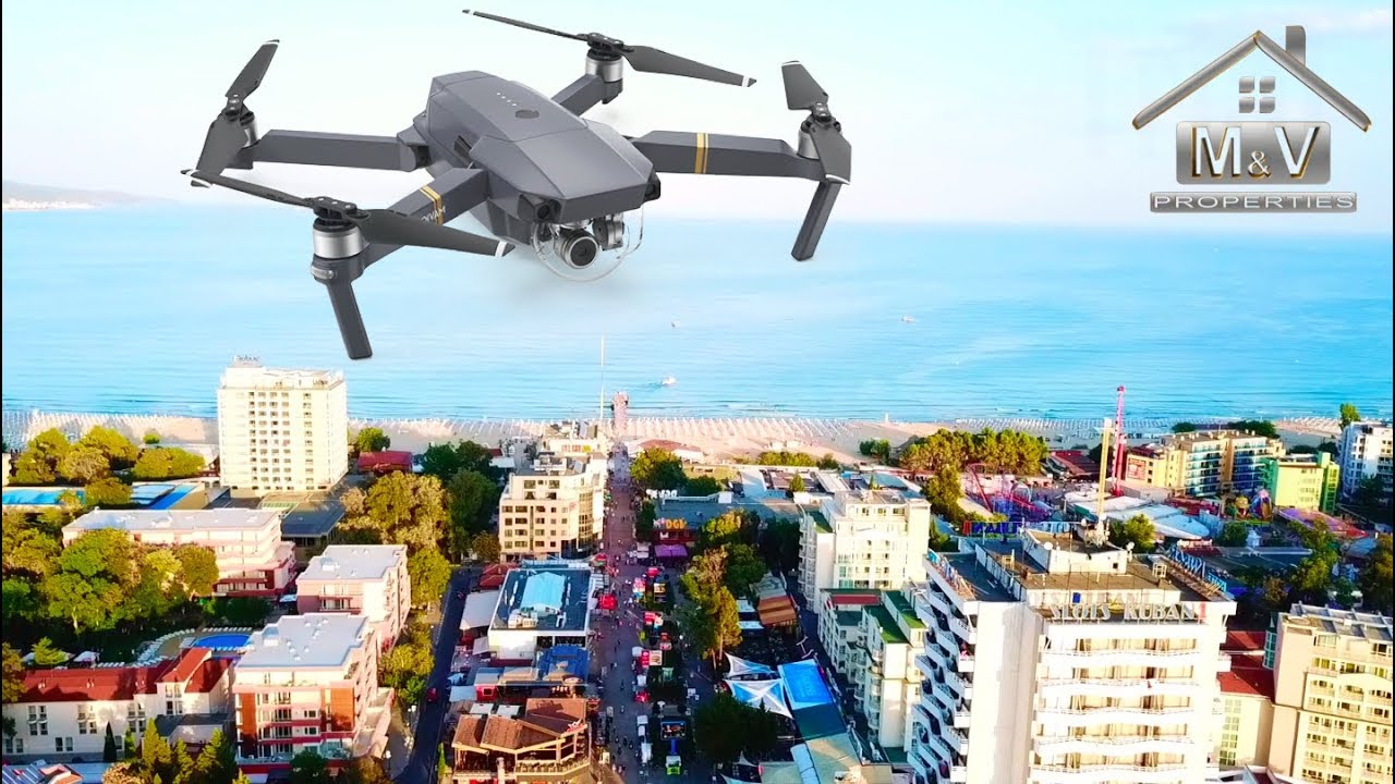 Test Flight DJI Mavic Pro Platinum / What Happens In Sunny Beach September 2017