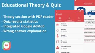 Educational Theory and Quiz Tests App | Codecanyon Scripts and Snippets screenshot 4