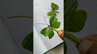 Butterfly from Coconut Leaf 🌿 | No Glue No Tape | Eco Friendly Craft