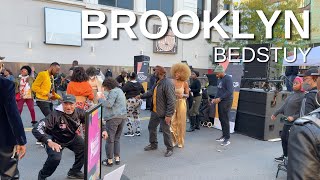 NEW YORK CITY Walking Tour [4K] - BROOKLYN - BEDSTUY