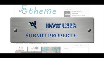 Submit New Property via frontend and User Property Management