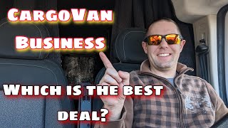 CargoVan expedite business, which is the better deal?