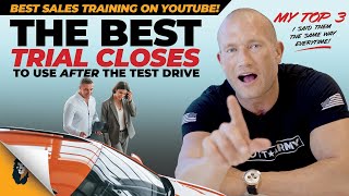 Car Sales Training // Top 3 Trial Closes To Get the Customer Inside // Andy Elliott