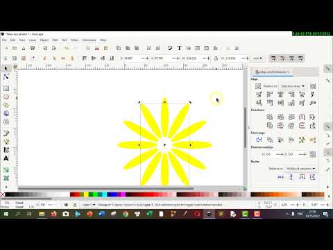 Video INKSCAPE TIN HỌC 10 VẼ BÔNG HOA NHANH VÀ ĐẸP NHẤT - youtube