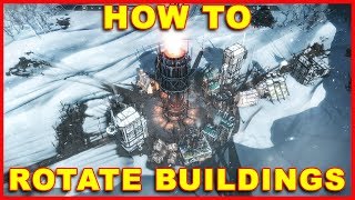 Frostpunk: How to Rotate Buildings