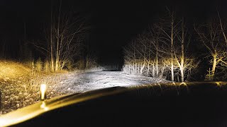 Diode Dynamic SS3 Ditch + Fog + Stealth 30 Light Bar - RAW Comparison Footage in Waiperous Valley