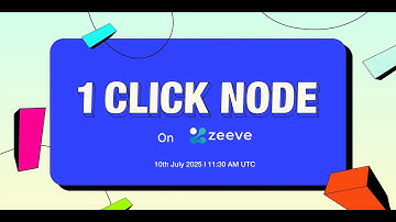 #AnyoneCanRunANode in 1-Click using Zeeve