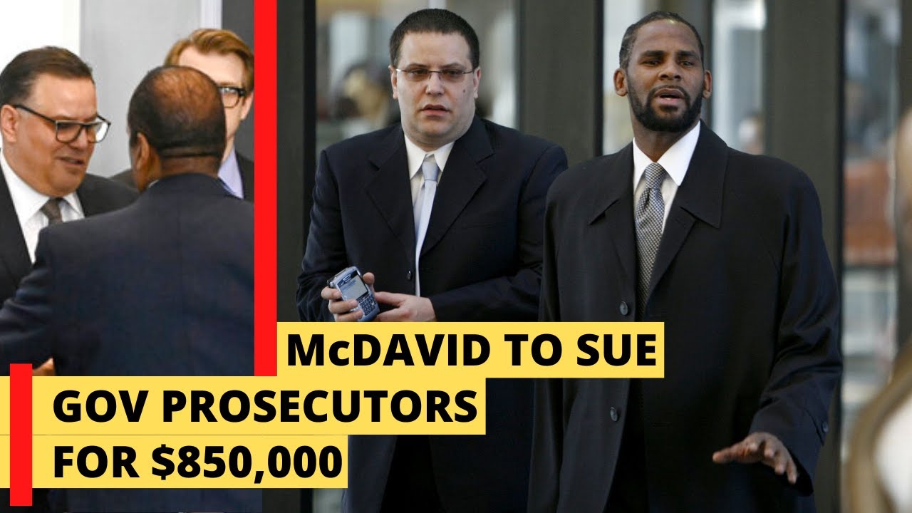 R Kelly co accused Derrell McDavid Sues prosecutors for 850,000 US ...