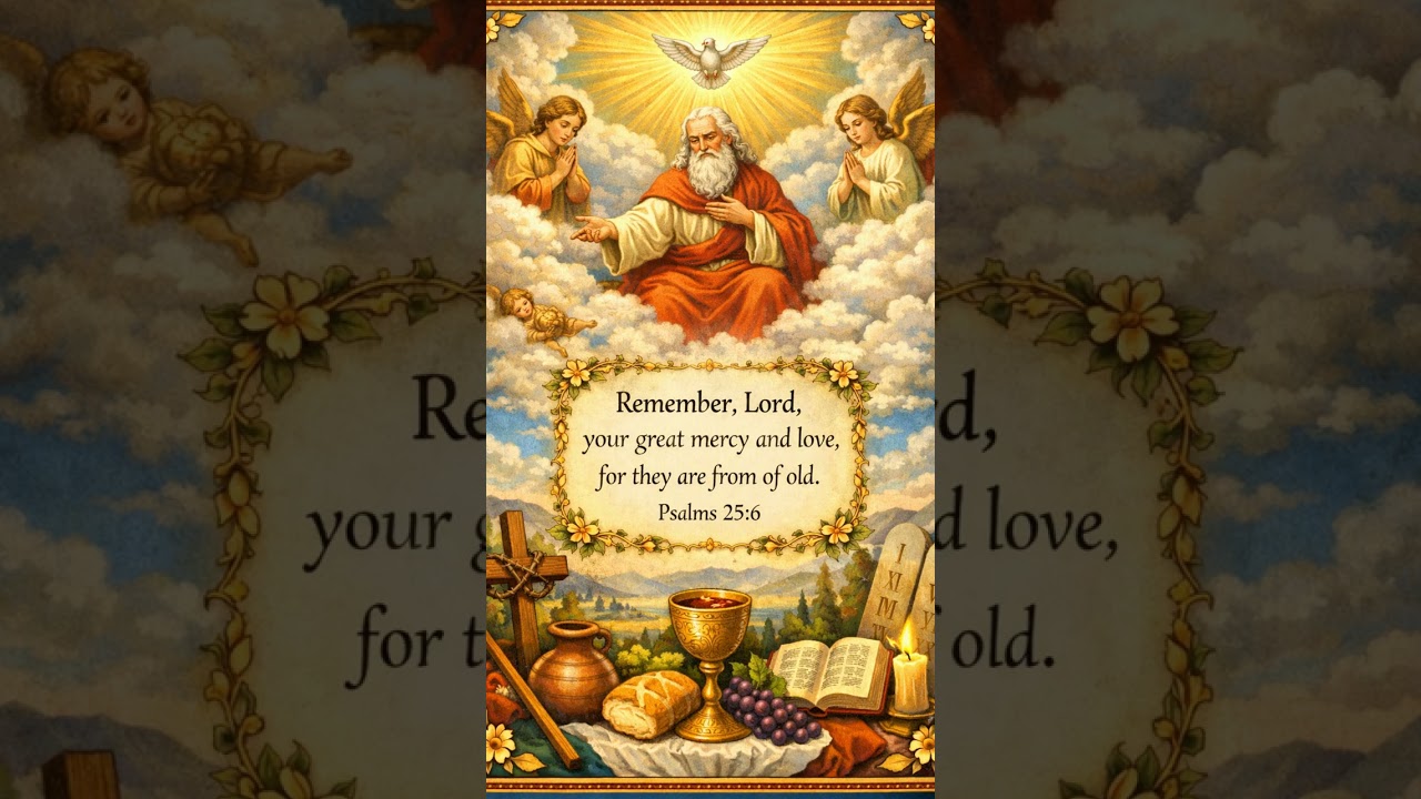 திபா 25: 4-5ab. 6-7bc. 8-9 (பல்: 6) #dailypsalms #tamilchristiansongs #catholic #jesus #blessings