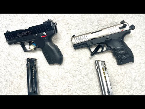 Ruger SR22P versus Walther P22Q- compare and contrast