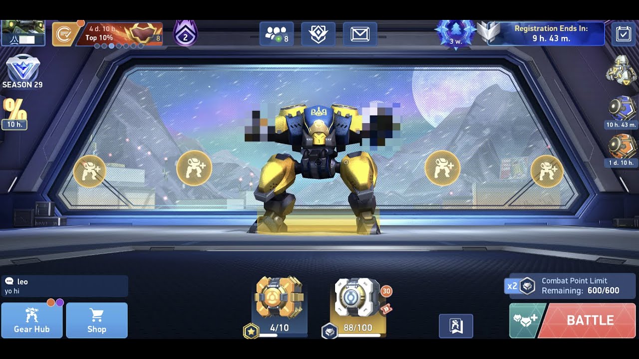 Best weapons for brickhouse in Mech Arena!