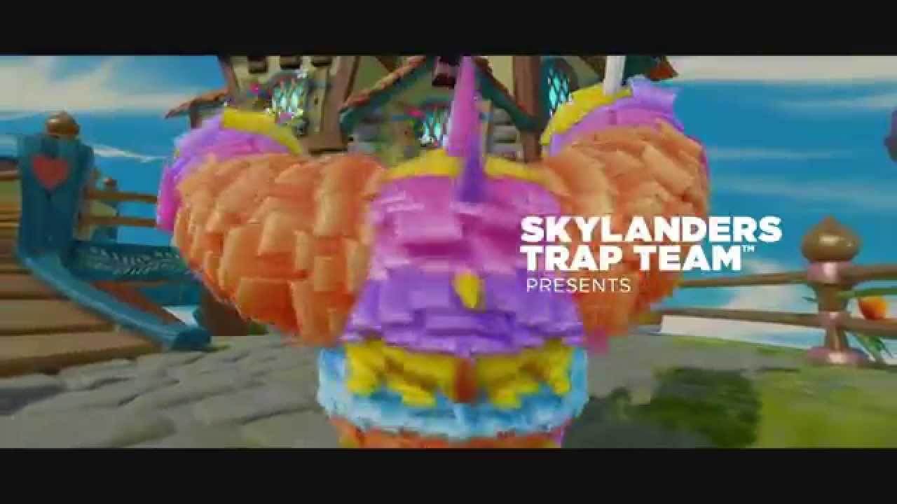 Skylanders Trap Team Meet the Villains: Painyatta backwards