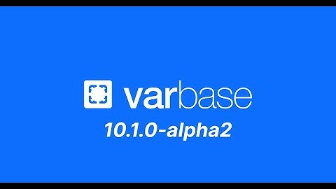 Robot View for the full Automated Functional Acceptance Testing round for Varbase 10.1.0-alpha2