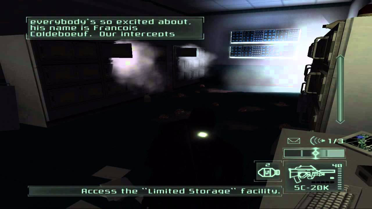 Let's Play Splinter Cell: Pandora Tomorrow Part 9 ~ "This thing has a scope?"