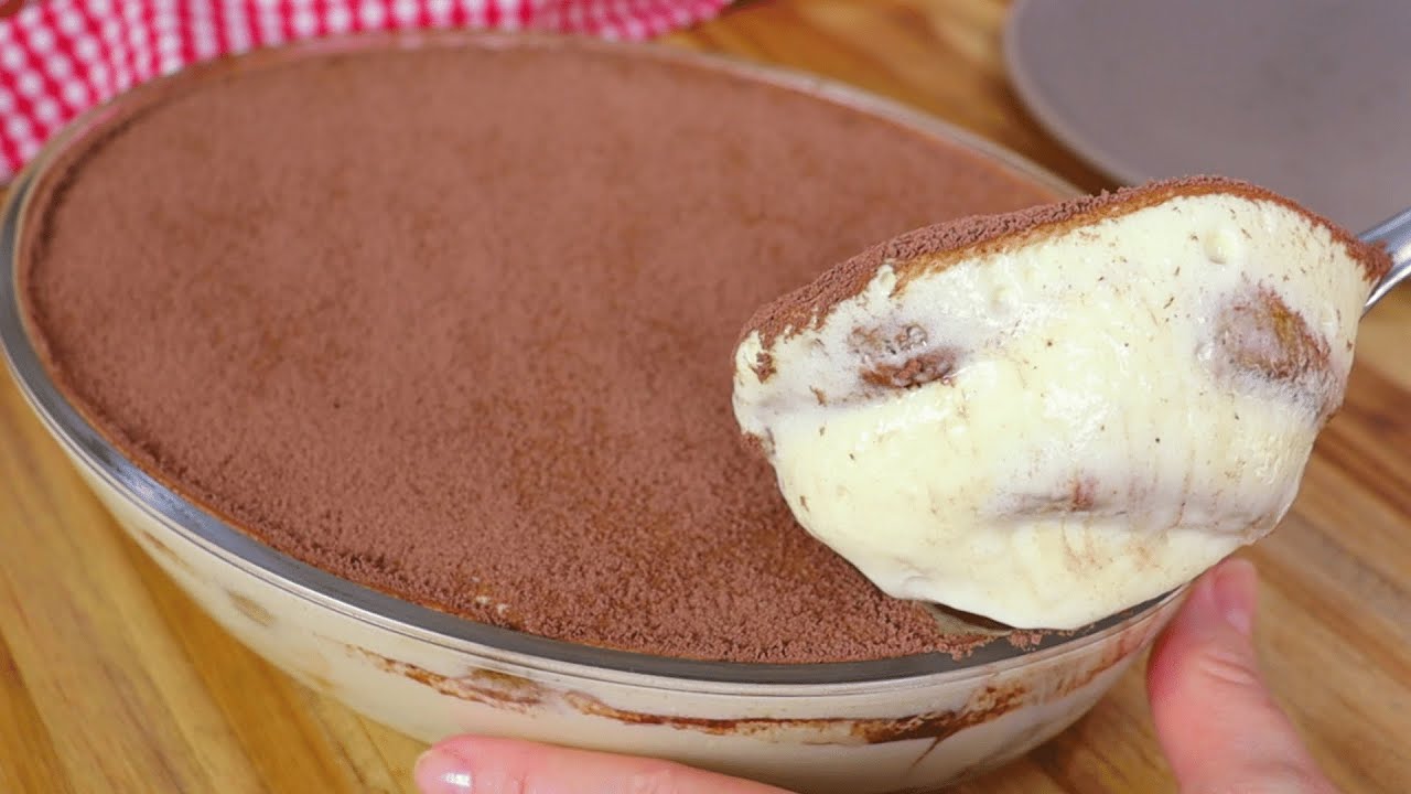 TIRAMISÙ FÁCIL E DELICIOSO NA TRAVESSA | RECEITA SIMPLES E ECONÔMICA