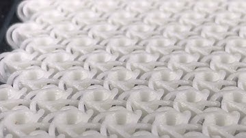 Vzbot 235 printing NASA fabric final layers