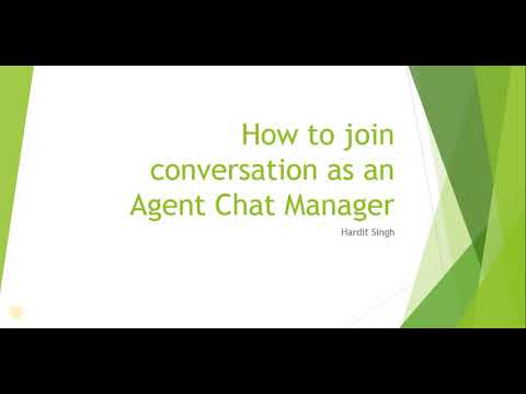 How to join an ongoing chat as a Chat Manager or Supervisor in ServiceNow (Complete Demo)