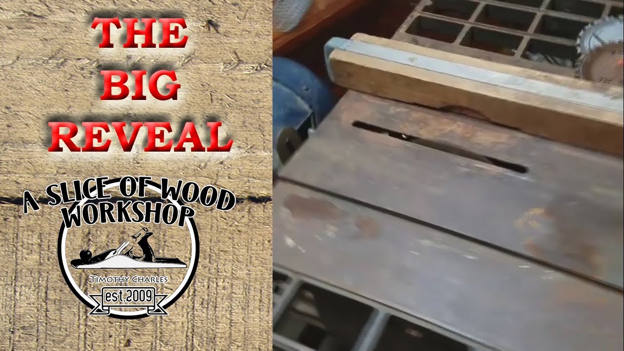 THE BIG REVEAL! Craftsman Table Saw Restoration PT 4 YouTube