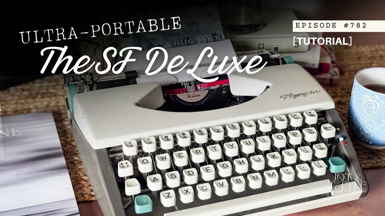 EPISODE #782: An awesome travel buddy! The 1966 Olympia SF DeLuxe