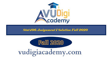 Stat406 Assignment 1 Solution Fall 2020