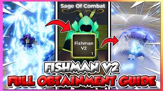 Haze Seas *NEW* How To Get Fishman V2 Fighting Style Fast + Full Guide! (CODES)