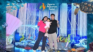 Jakarta AQuarium Safari - Taalea jalan-jalan bersama Papah & Mamah