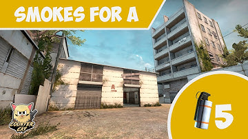 CS: GO de_Cache Smokes A