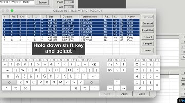 Split DVD (VIDEO_TS folder) by Chapters Free on Mac
