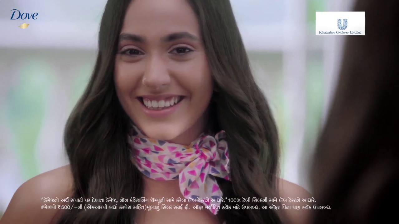 Dove Shampoo & Conditioner Silk Scarf Hindi YouTube