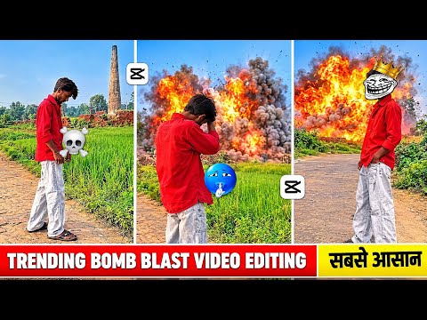 Explosion Effect Video Editing 🔥 | Cinematic Blast Effect Tutorial | Mobile Editing