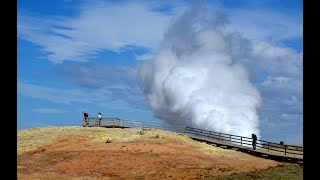 Exploring Gunnuhver Hot Springs - 360 Degree - 5k - VR Experience