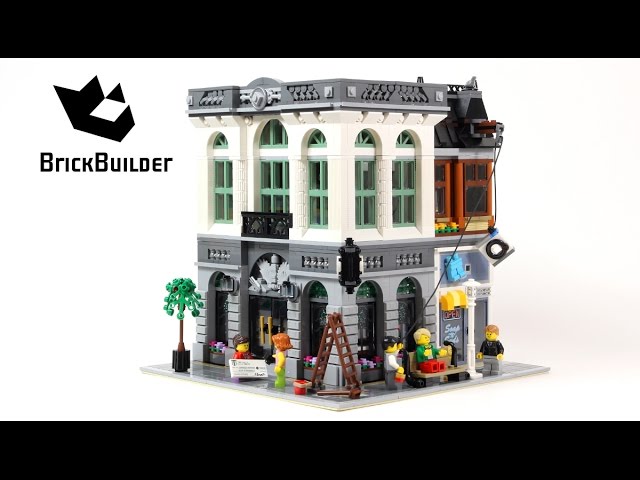 Menda City overdrivelse Selskab Lego Creator 10251 Brick Bank - Lego Speed Build - YouTube