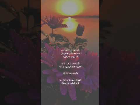 يريدون أ ن يخرجوا من النار وما هم بخارجين منها ولهم عذاب مقيم الشيخ عبدالرحمن السديس