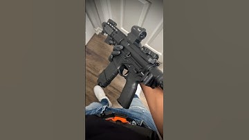 AR Pistol Build 7.5” 🤯🅿️💨 #arp #223 #glock #glock19 #9mm