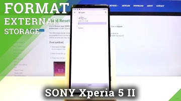 How to Format SD Card in SONY Xperia 5 II – Wipe External Storage Data