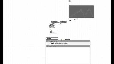 Max Tutorial: line~ Object (Part 2)