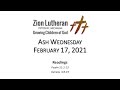 Ash wednesday devotional