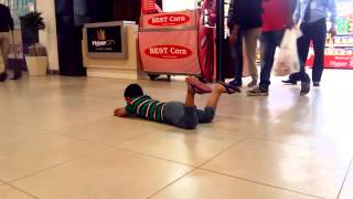 Best way to handle a tantrum ridden kid... Just IGNORE.... :p :)